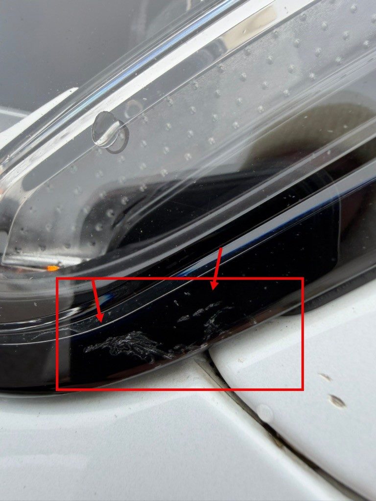 Audi TT Scheinwerferschaden professionell dokumentiert